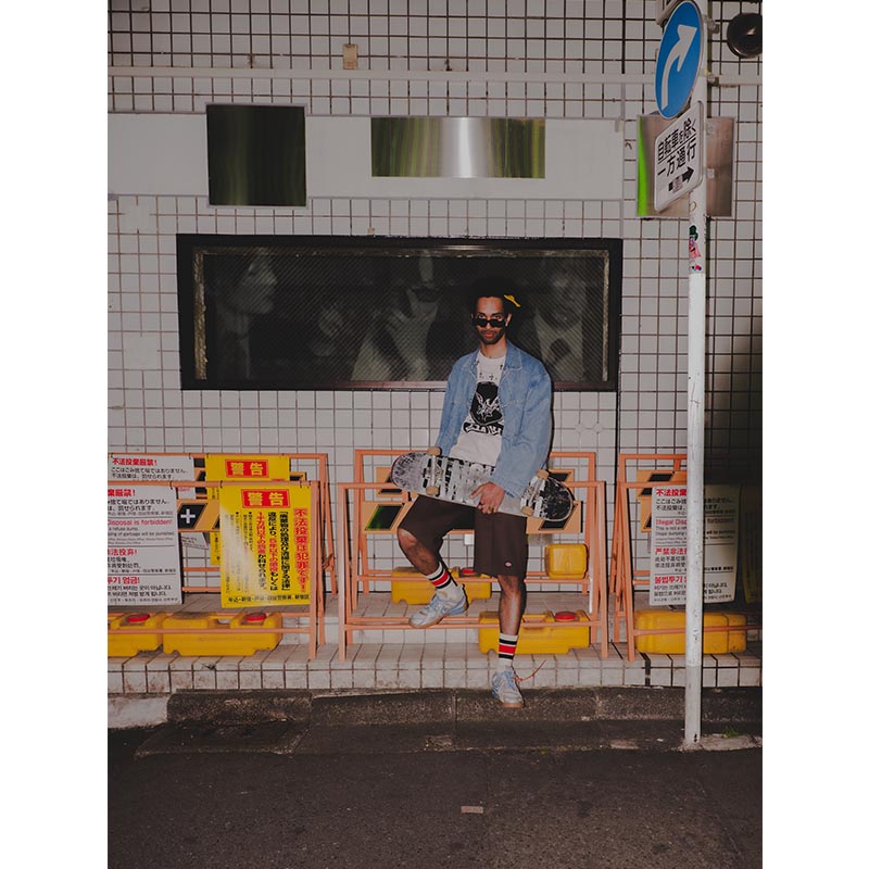 COWBOY PRINT TEE -2.COLOR-