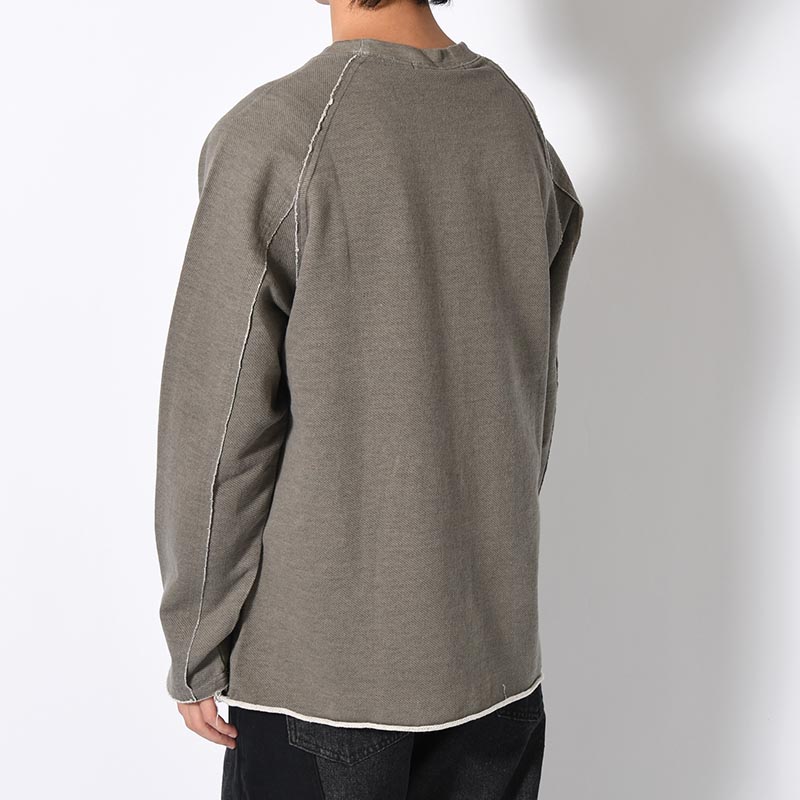 SWEAT RAGLAN L/S TEE -2.COLOR-