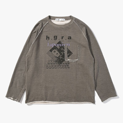 SWEAT RAGLAN L/S TEE -2.COLOR-