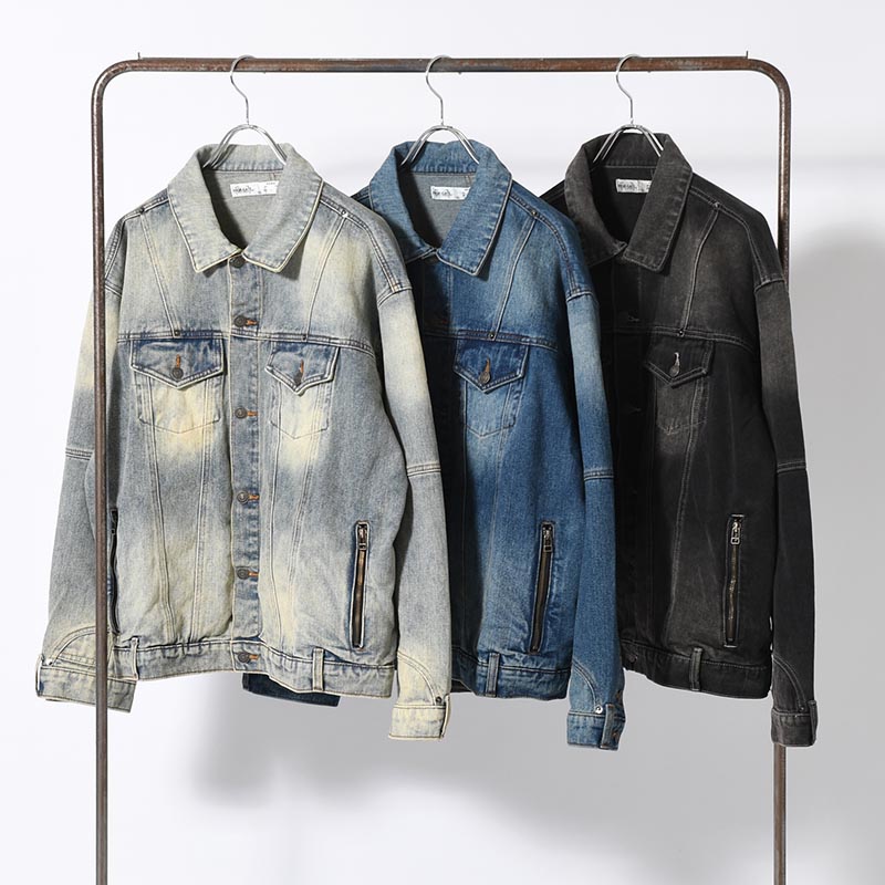 REBUILDING DENIM JACKET -3.COLOR-