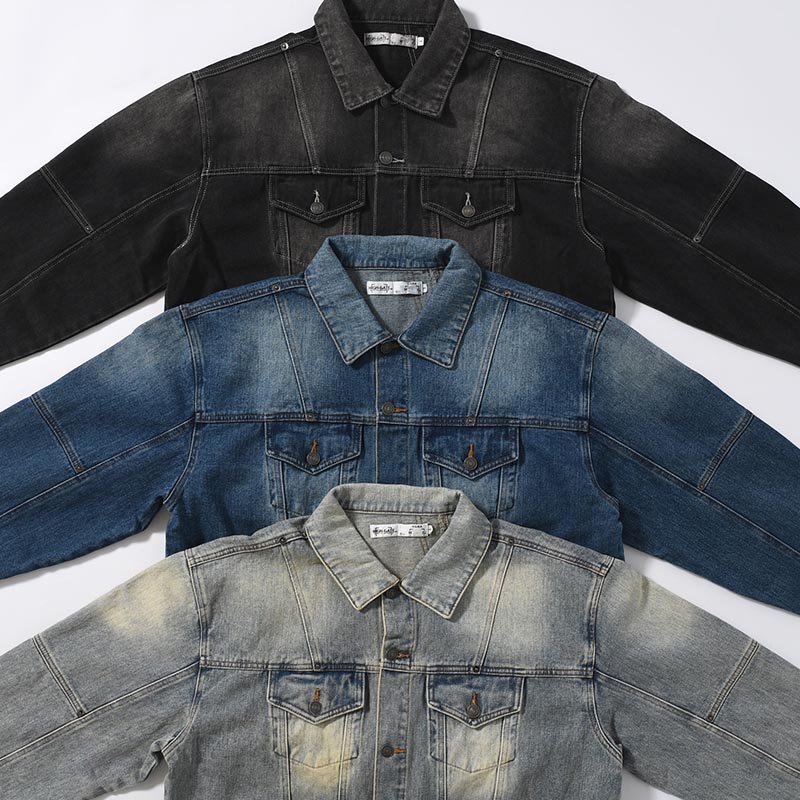 REBUILDING DENIM JACKET -3.COLOR-