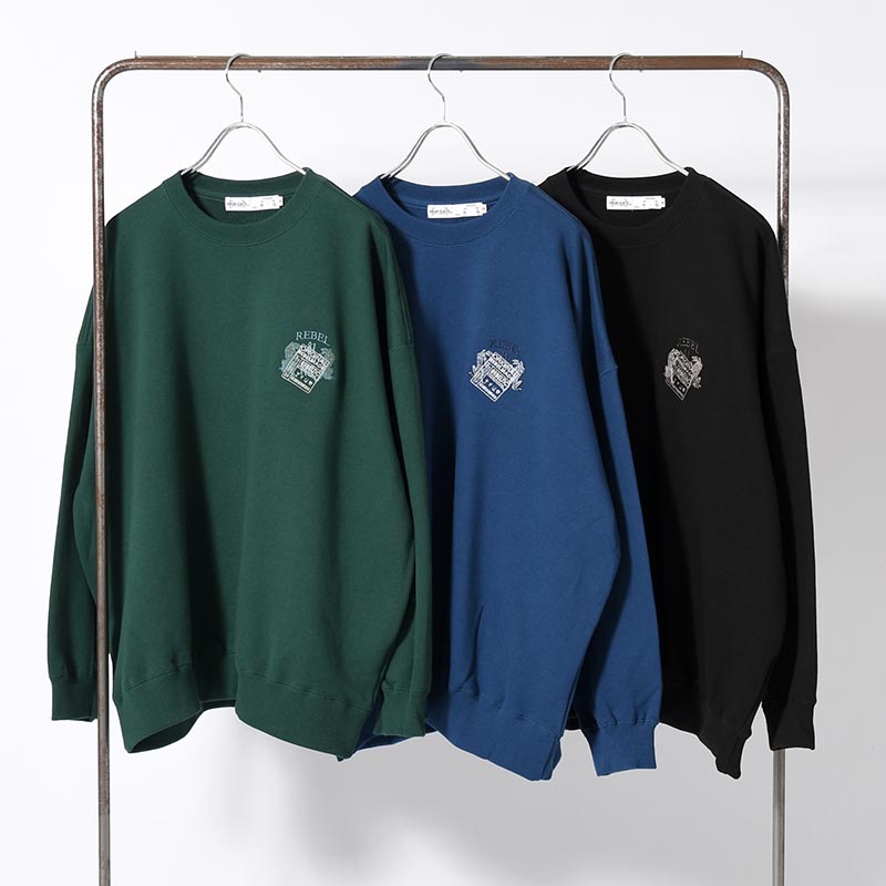 ASSIMILATION JAPAN CREW SWEAT -3.COLOR-