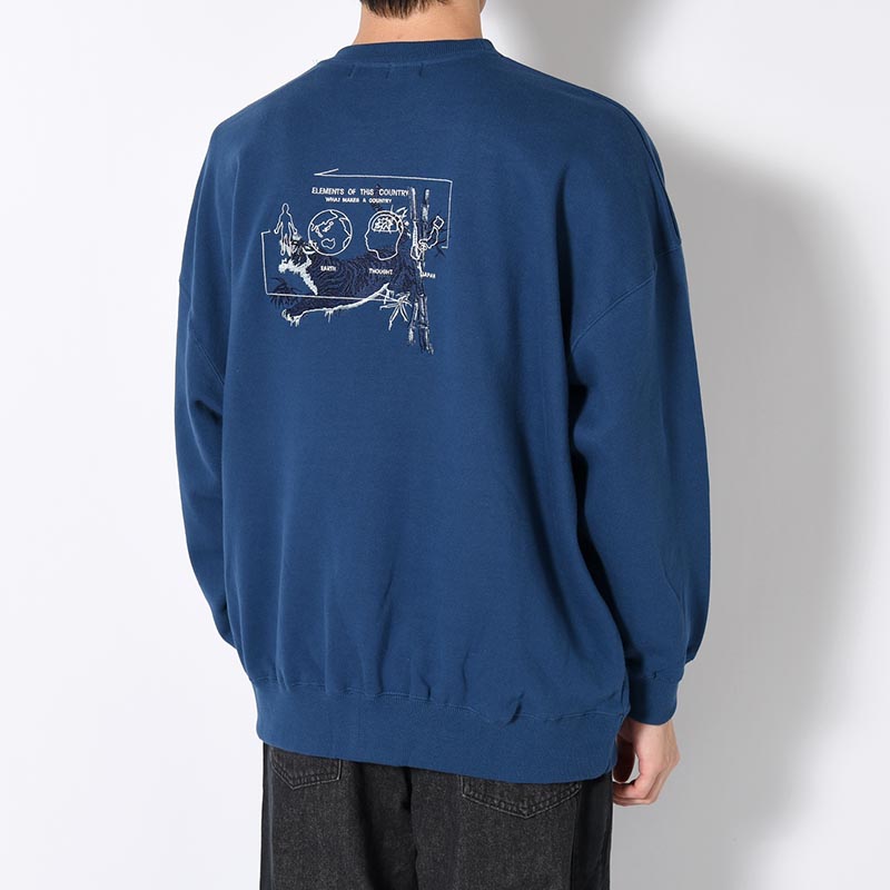 ASSIMILATION JAPAN CREW SWEAT -3.COLOR-