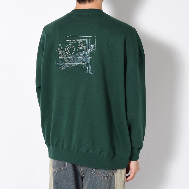 ASSIMILATION JAPAN CREW SWEAT -3.COLOR-