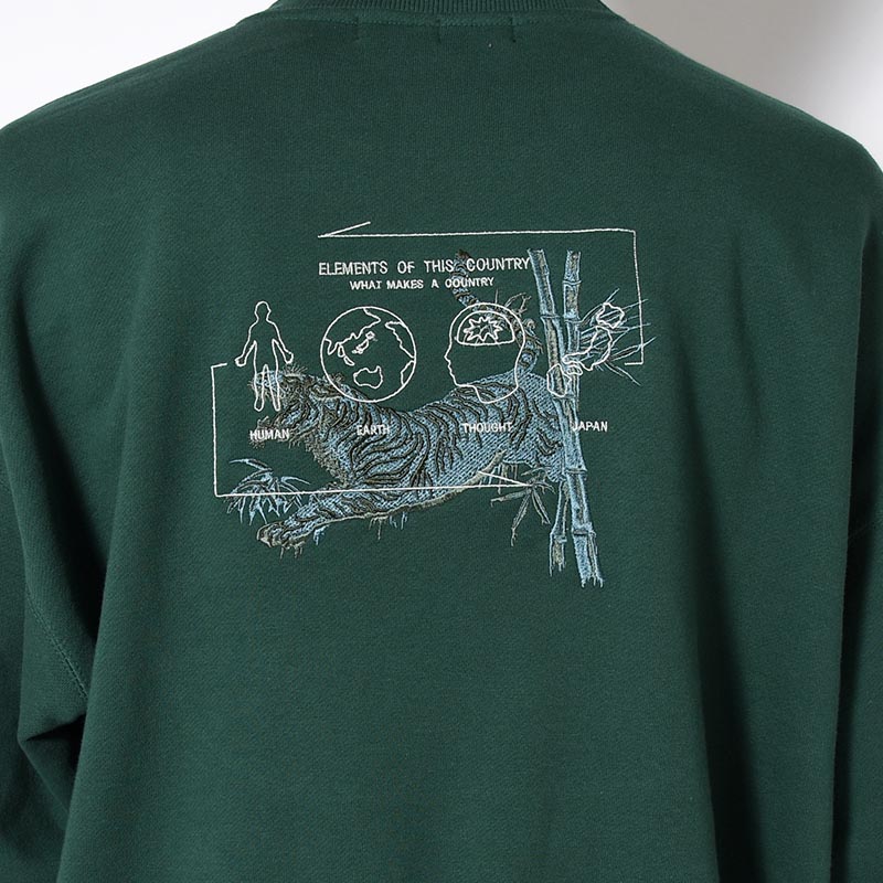 ASSIMILATION JAPAN CREW SWEAT -3.COLOR-