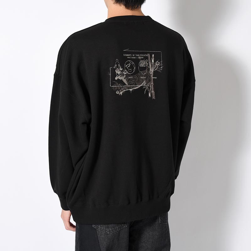 ASSIMILATION JAPAN CREW SWEAT -3.COLOR-