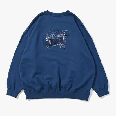 ASSIMILATION JAPAN CREW SWEAT -3.COLOR-