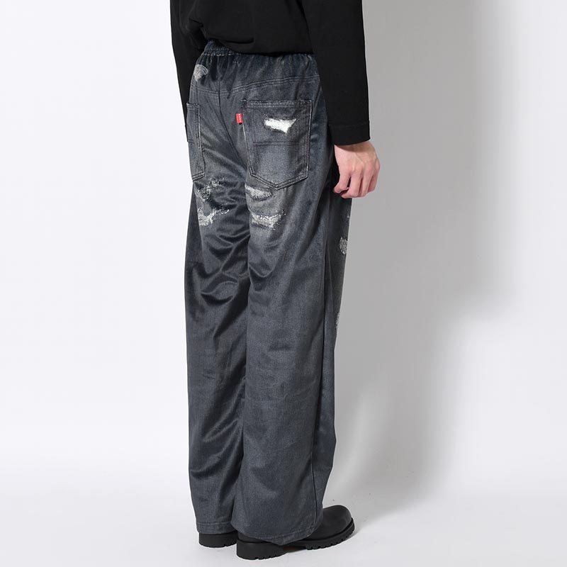 TROMPE L'OEIL DENIM PANTS -2.COLOR-