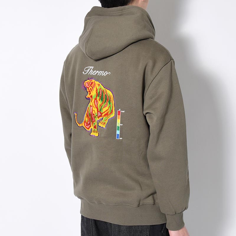 THERMOGRAPHY TIGER HOODIE -3.COLOR-