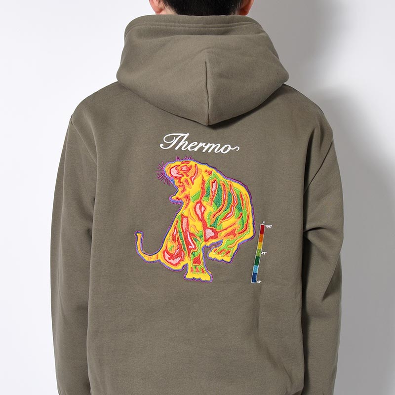 THERMOGRAPHY TIGER HOODIE -3.COLOR-