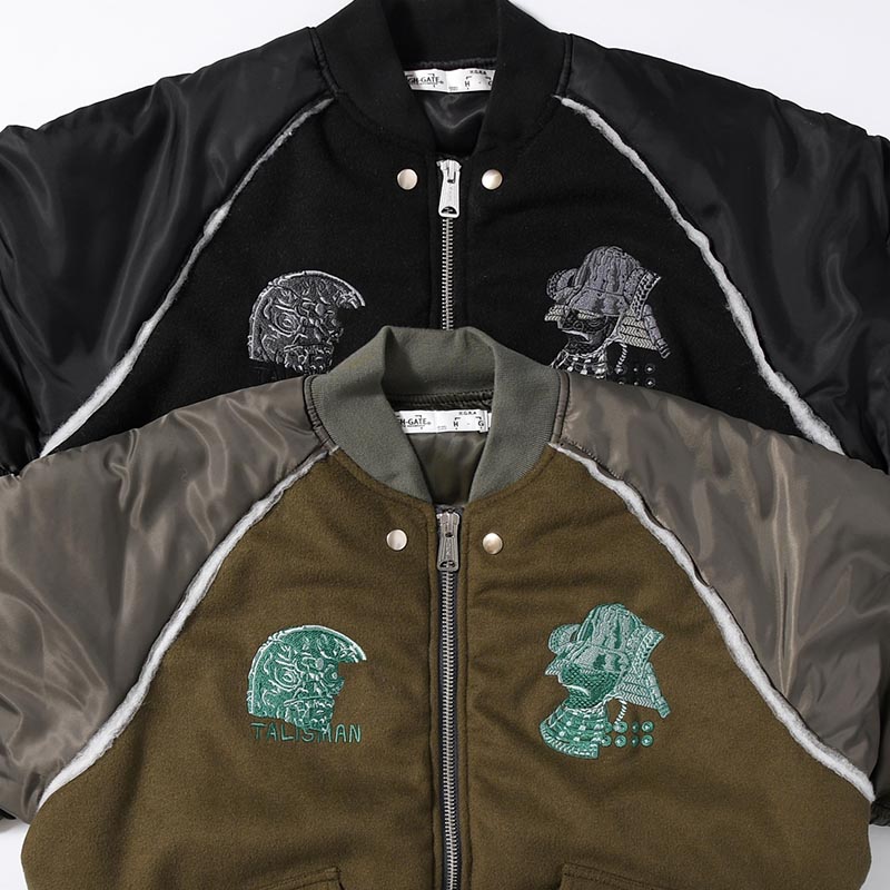 MILITARY DOCKING BOMBER JACKET -2.COLOR-