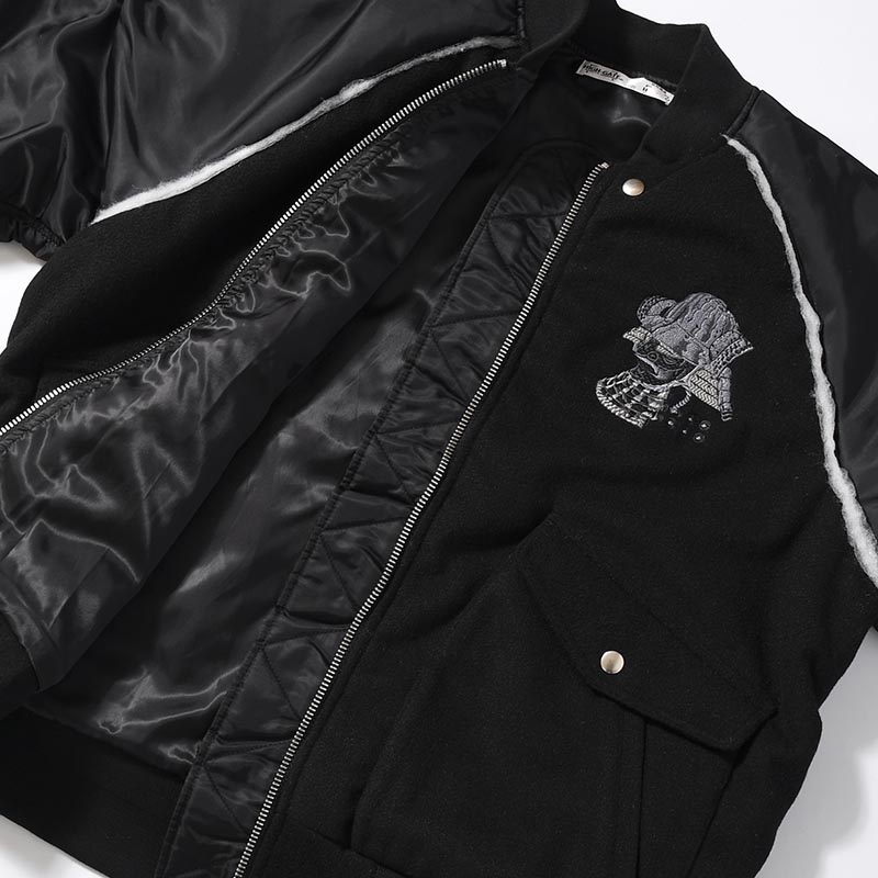 MILITARY DOCKING BOMBER JACKET -2.COLOR-