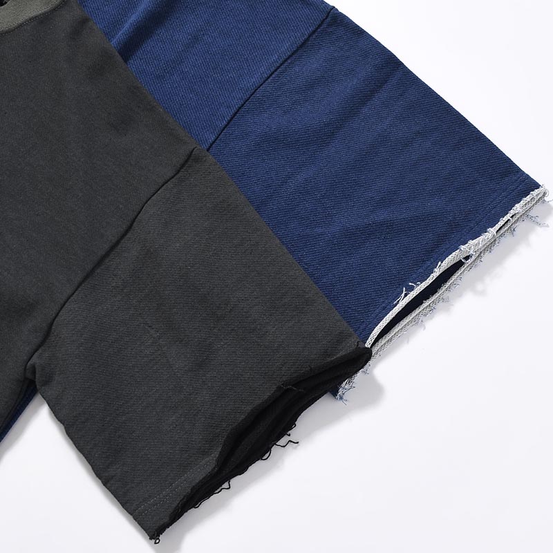 DAMAGE SWEAT TEE (NEW COLOR) -2.COLOR-