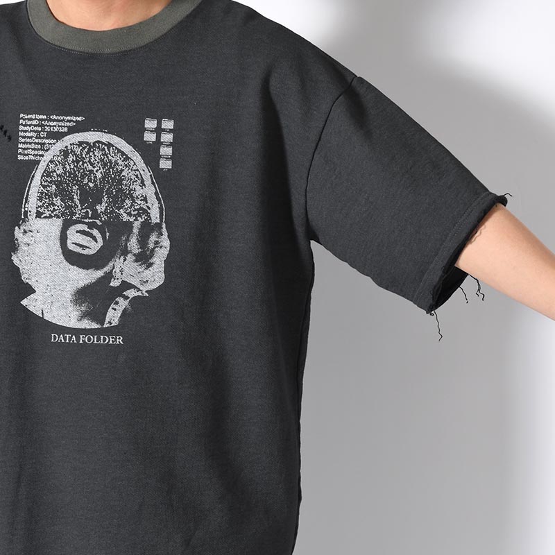 DAMAGE SWEAT TEE (NEW COLOR) -2.COLOR-
