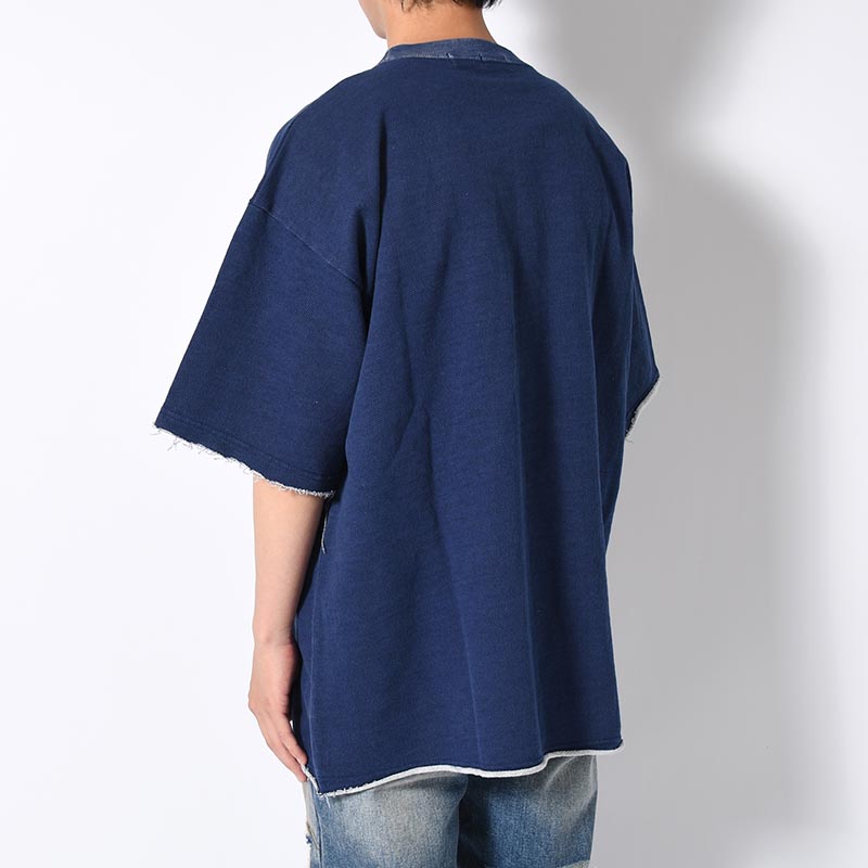 DAMAGE SWEAT TEE (NEW COLOR) -2.COLOR-