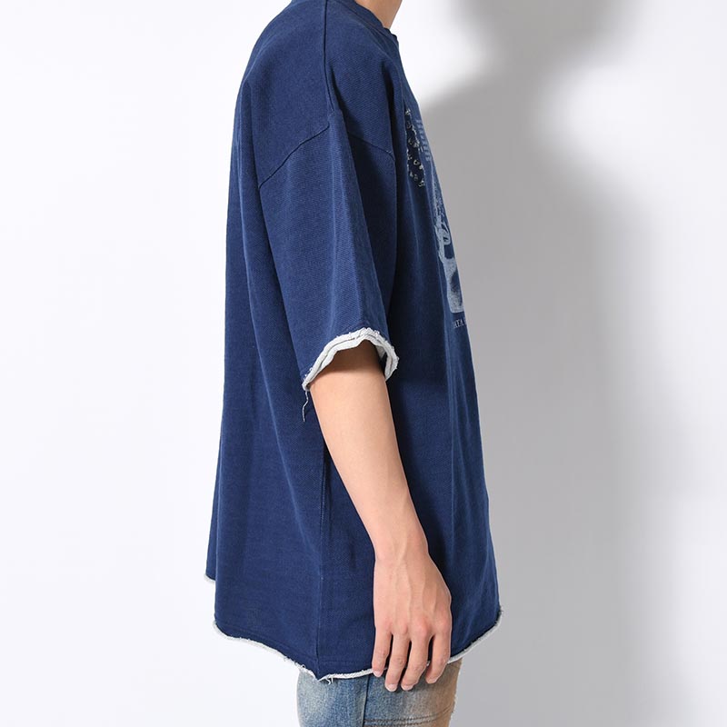 DAMAGE SWEAT TEE (NEW COLOR) -2.COLOR-
