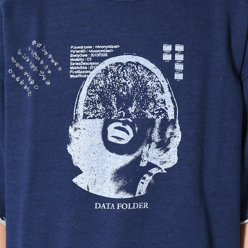 DAMAGE SWEAT TEE (NEW COLOR) -2.COLOR-