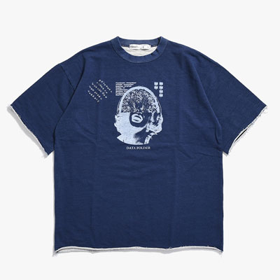 DAMAGE SWEAT TEE (NEW COLOR) -2.COLOR-