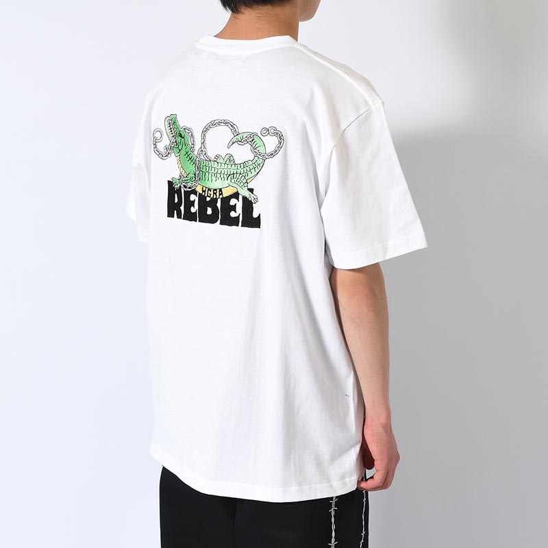 CHAIN CROCODILE TEE -3.COLOR- | IN ONLINE STORE