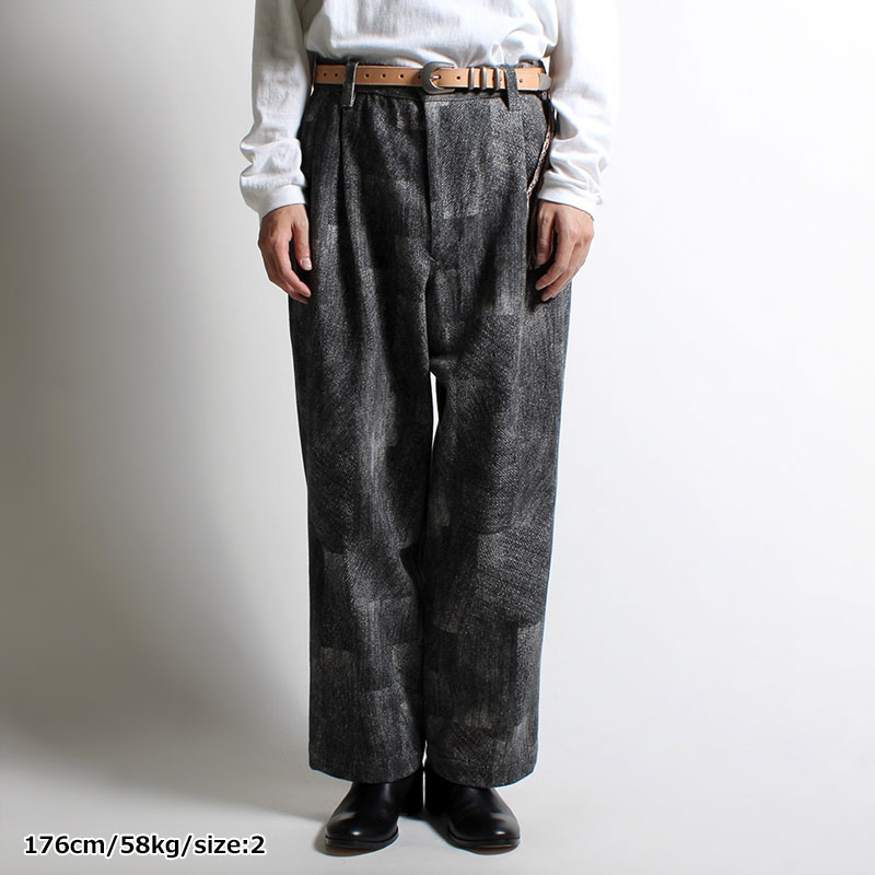 FAKEDENIM 2P PT -GRAY-