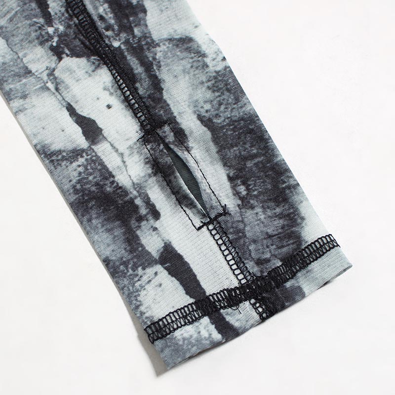 ABSTRACT PRINT P/O -GRAY-