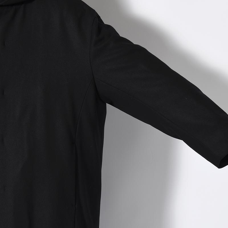 BEXTREME OVER HOODED COAT -BLACK-