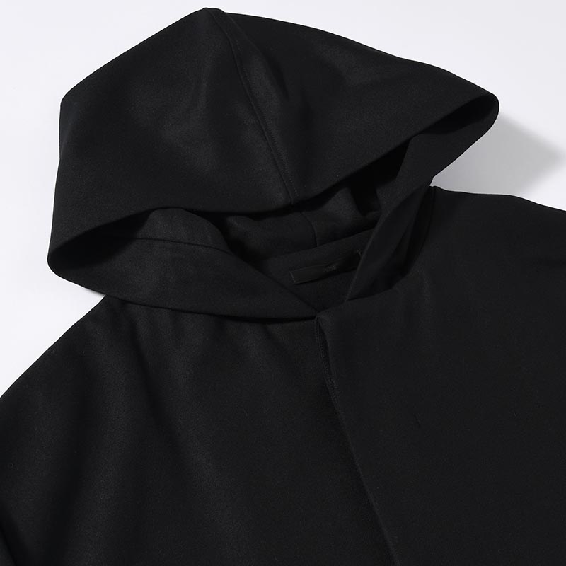 BEXTREME OVER HOODED COAT -BLACK-