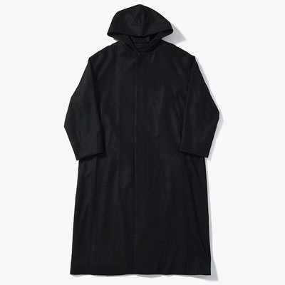 BEXTREME OVER HOODED COAT -BLACK-