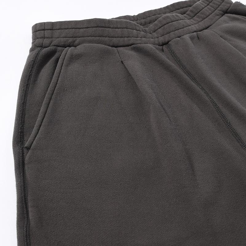 FADE WIDE SWEAT PANTS -CHARCOAL-