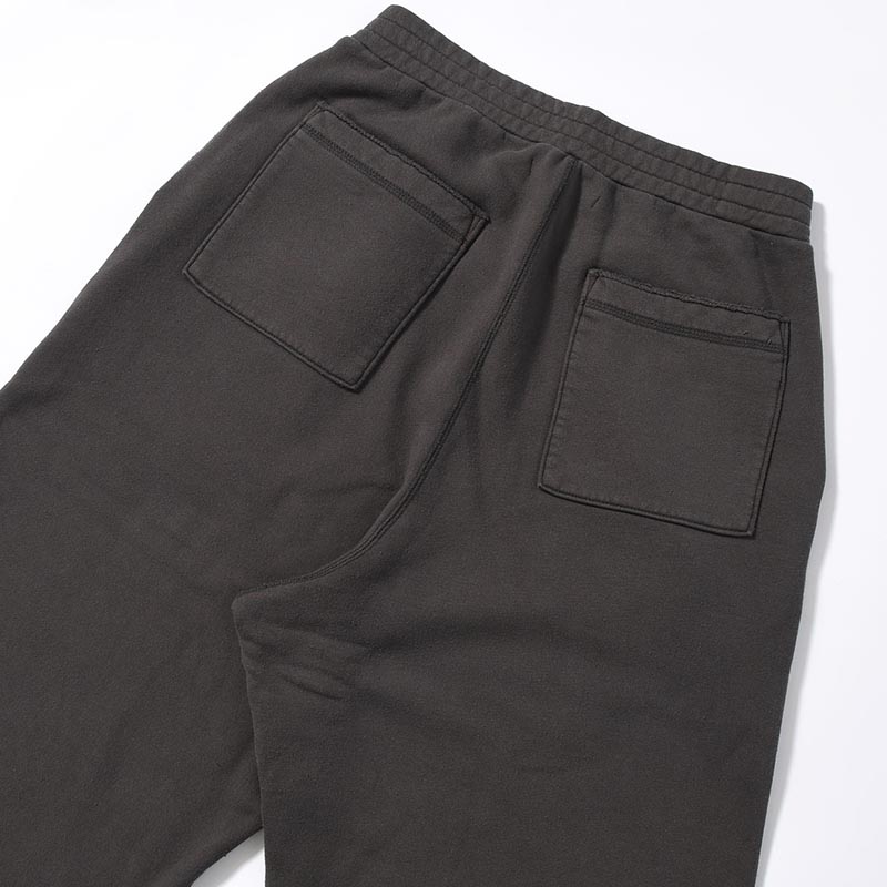 FADE WIDE SWEAT PANTS -CHARCOAL-