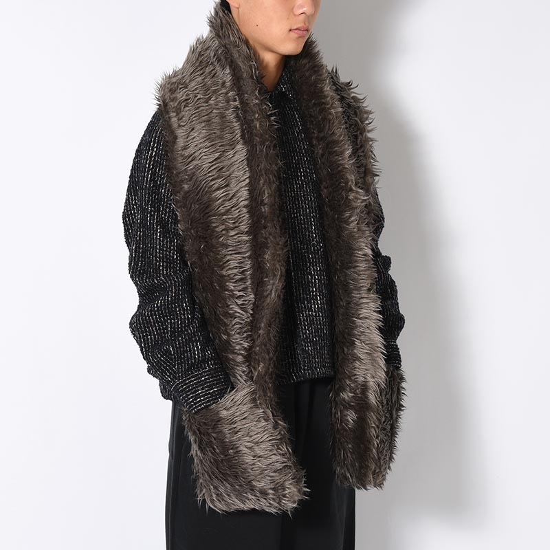 FUR MUFFLER -FAWN-