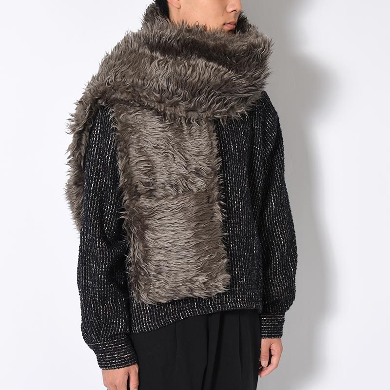 FUR MUFFLER -FAWN-