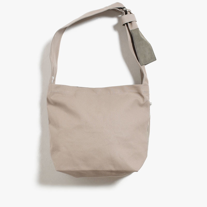 JP CANVAS SASH SHOULDER No.2 -3.COLOR-(GRAY)