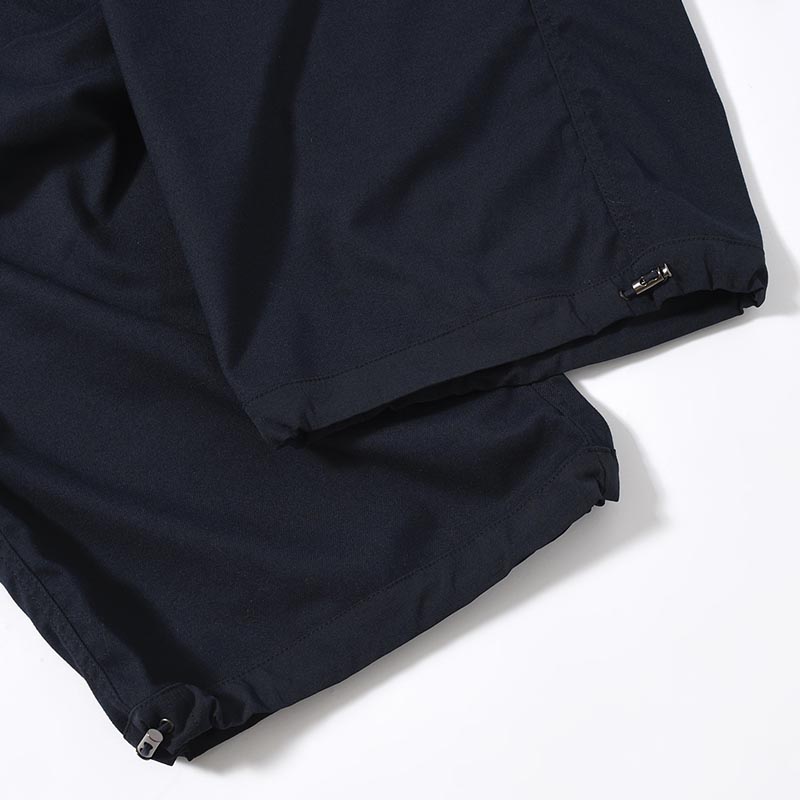 Flannel Cargo Trousers -NAVY-