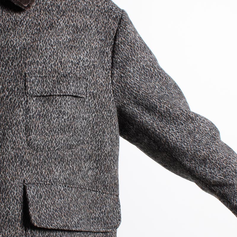 LEOPARED JQ HUNTING JKT -GRAY-