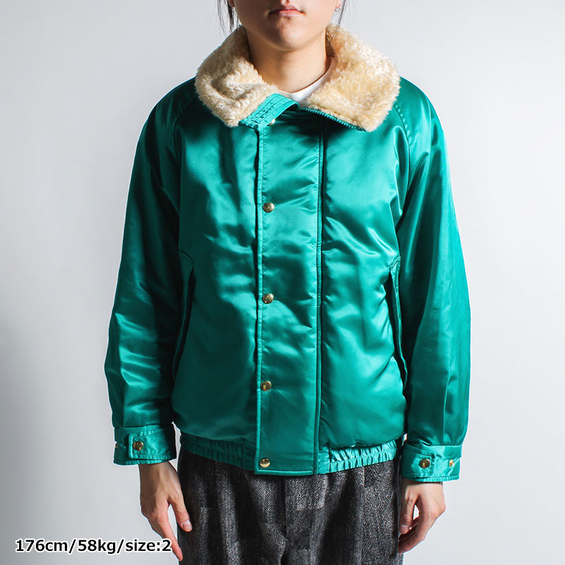 NYLON SKI JKT -GREEN-