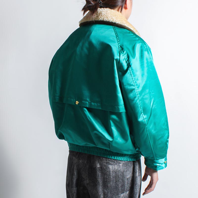 NYLON SKI JKT -GREEN-