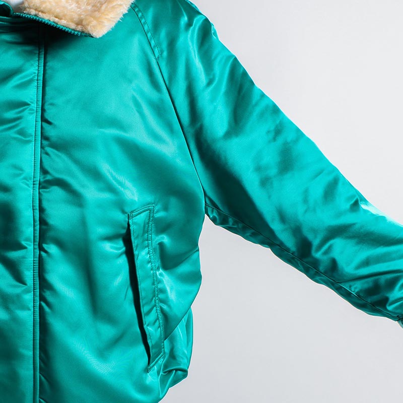 NYLON SKI JKT -GREEN-