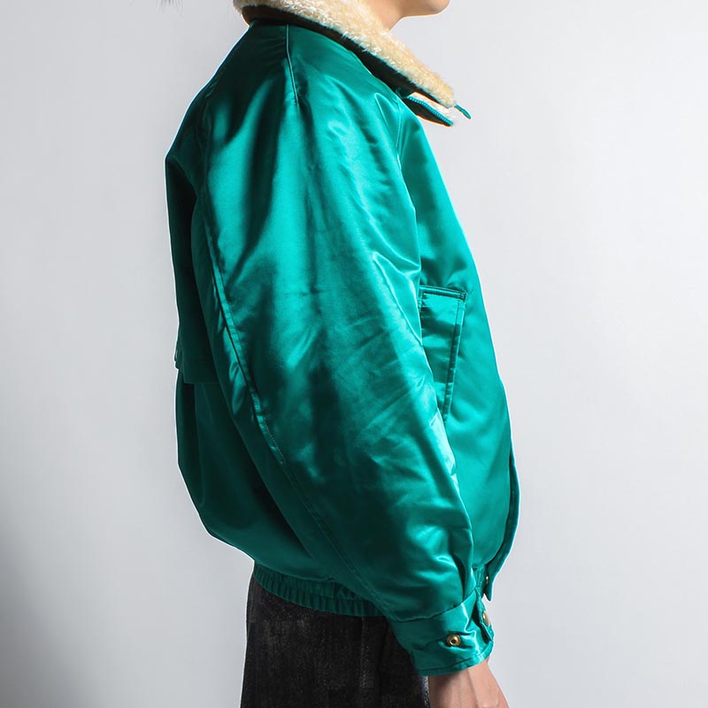 NYLON SKI JKT -GREEN-