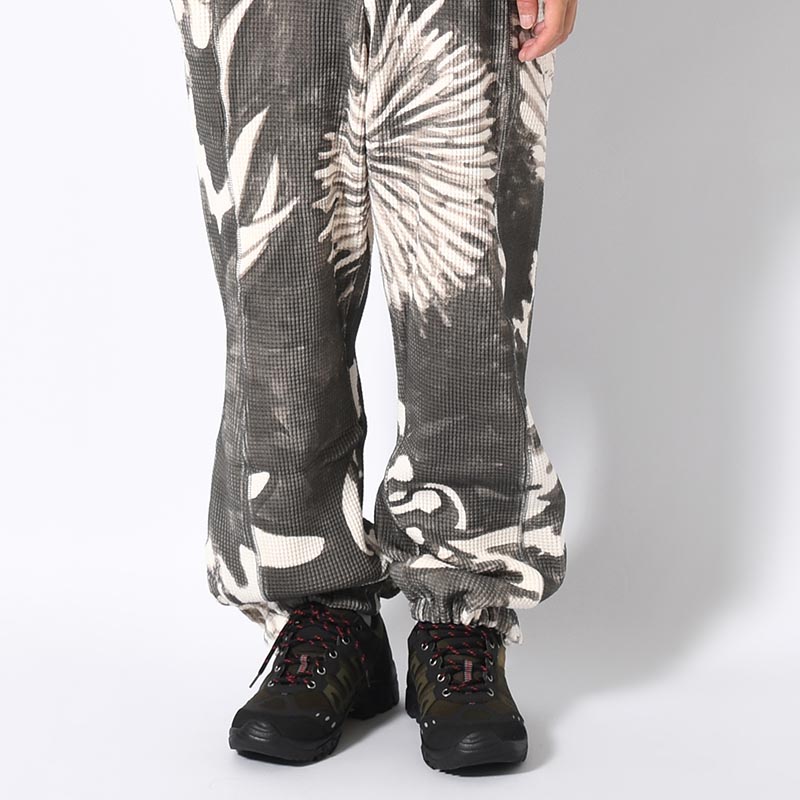 THERMAL WARM UP PANTS -FLOWER-