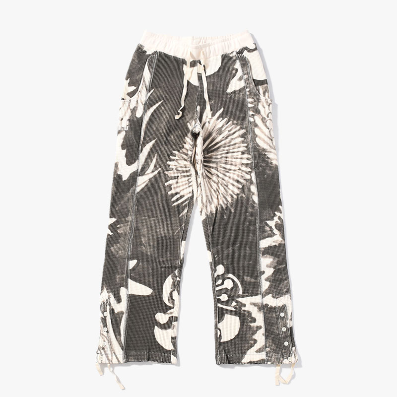 THERMAL WARM UP PANTS -FLOWER-