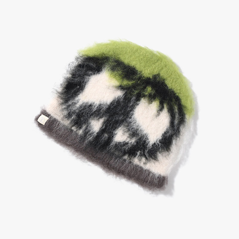 WORLD PEACE BEANIE -2.COLOR-(GREEN)