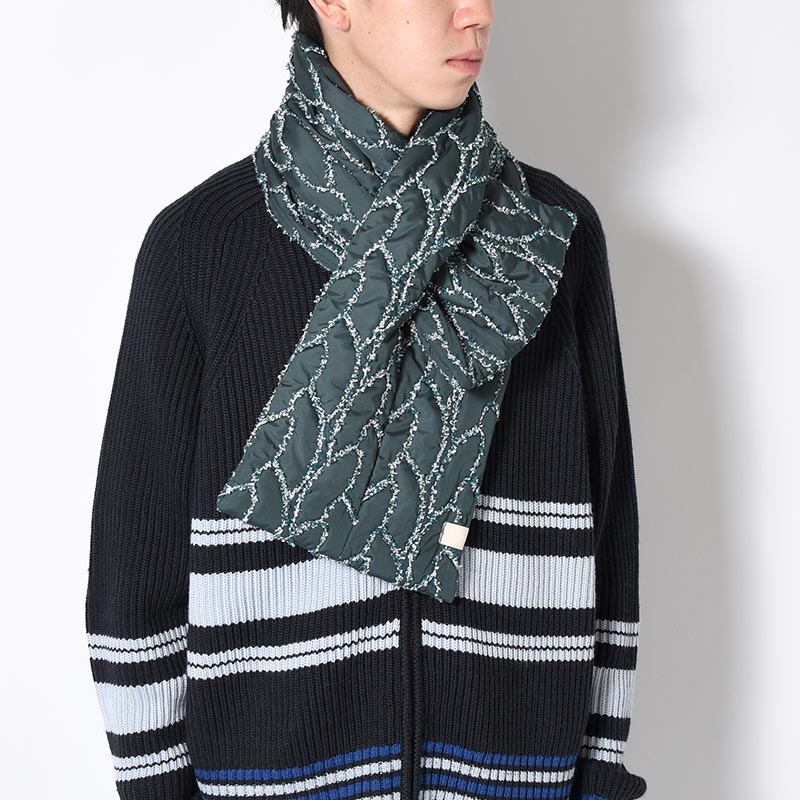 SCARF -POOL GREEN-