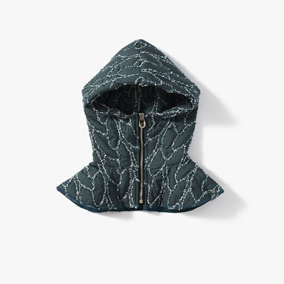 DIVING HOOD -POOL GREEN-