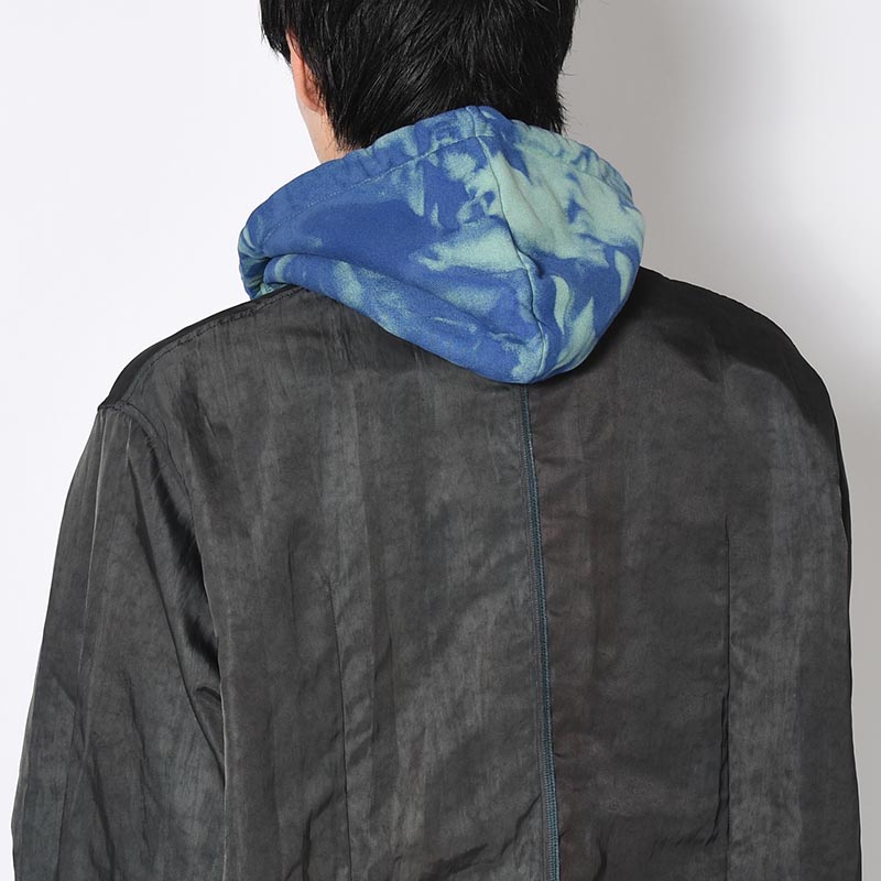 OVERDYED DIVING HOOD -UNDER WATER-