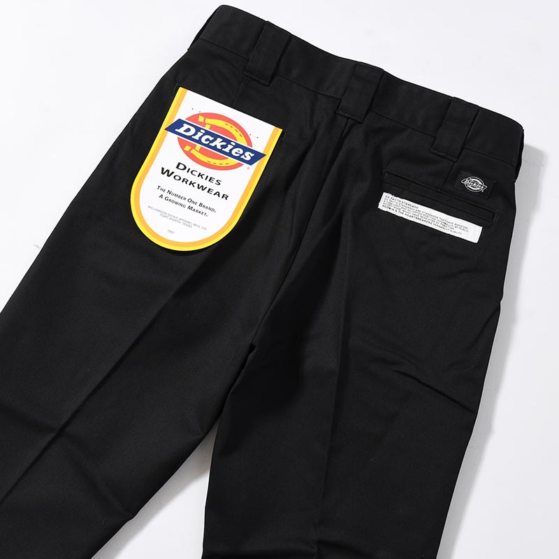 10L DICKIES SLIM FIT TC PANTS "BENEDICT" -BLACK-