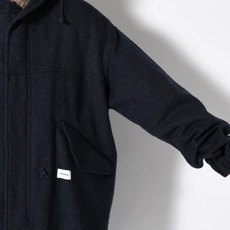 WOOL M-51 MILRITARY PARKA "CHASE" -NAVY-