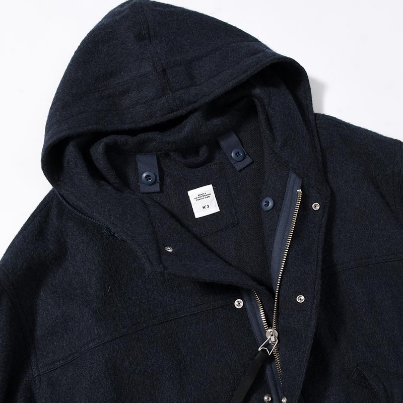 WOOL M-51 MILRITARY PARKA "CHASE" -NAVY-