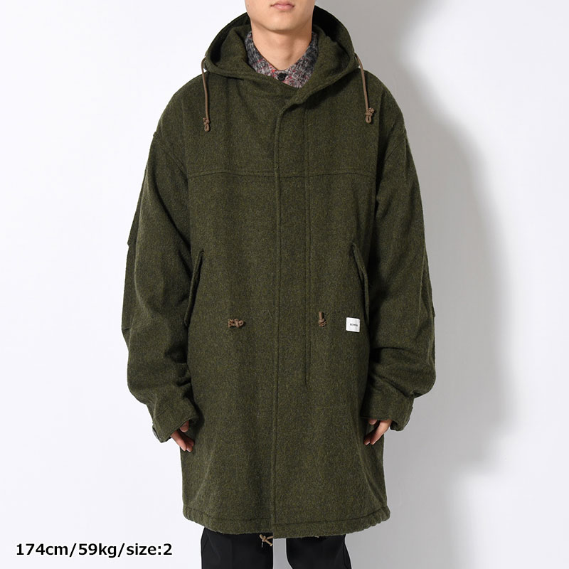 WOOL M-51 MILRITARY PARKA "CHASE" -OLIVE-