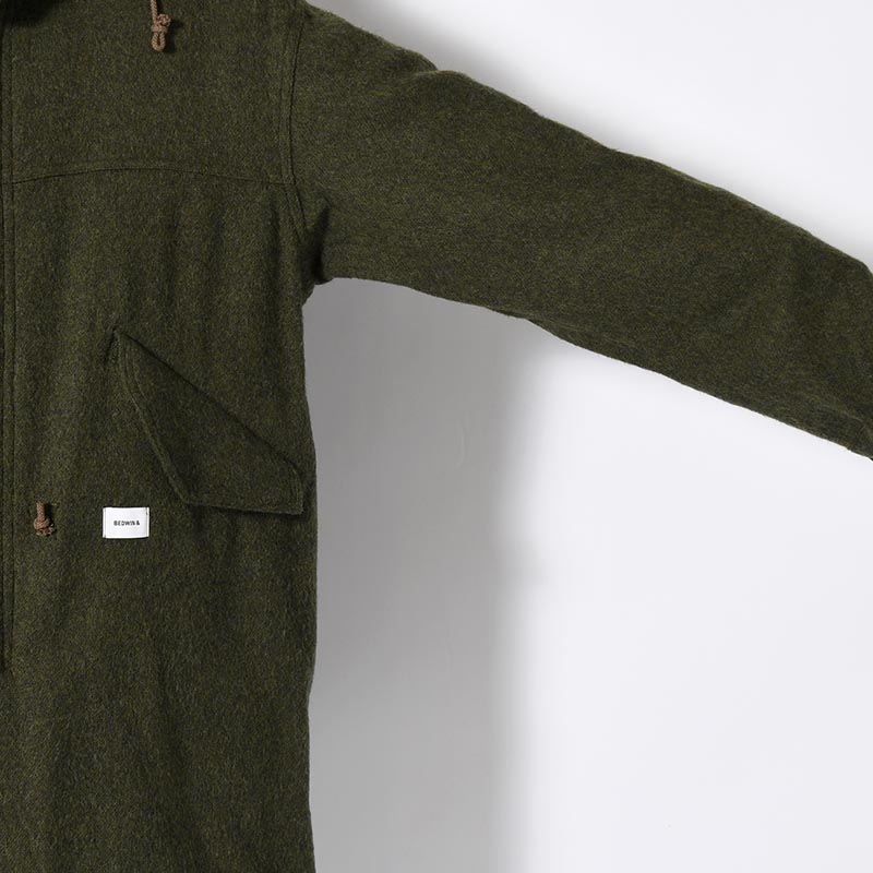 WOOL M-51 MILRITARY PARKA "CHASE" -OLIVE-